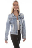 Scully Leather Womens Denim Jacket - Scully Leather - Flyclothing LLC