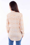 Honey creek vanilla western blouse - Scully Leather - Flyclothing LLC