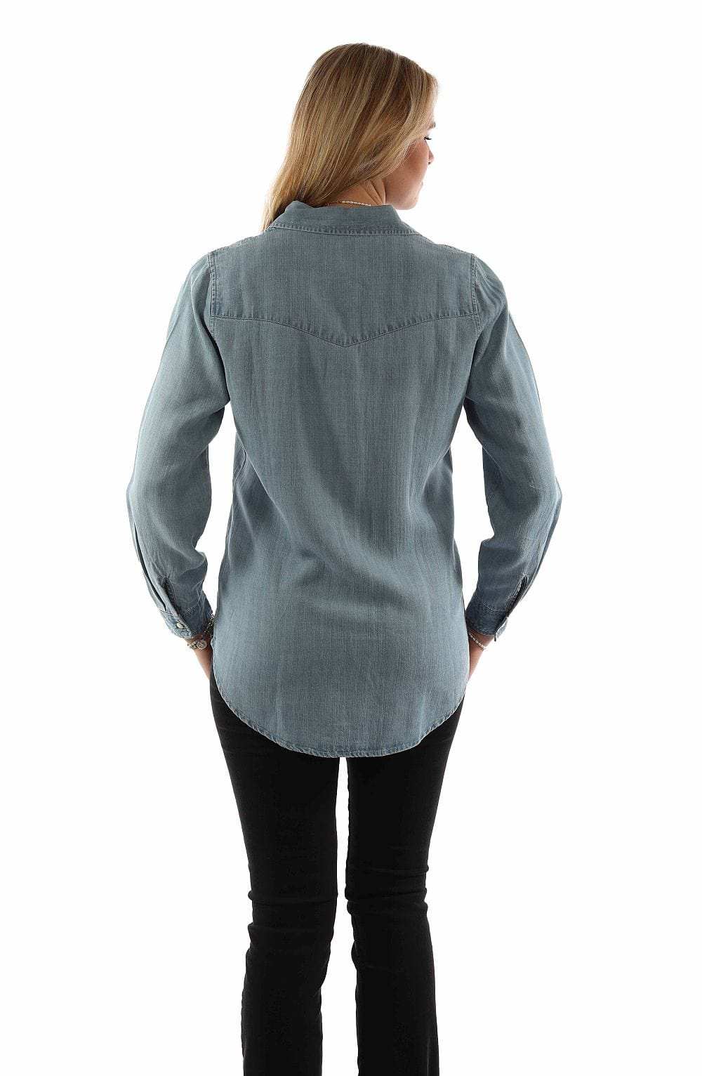 Scully Leather Honey Creek Emb. Tencel Top - Scully Leather - Flyclothing LLC