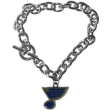 St. Louis Blues Charm Chain Bracelet - St. Louis Blues - Flyclothing LLC