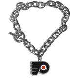 Philadelphia Flyers Charm Chain Bracelet - Philadelphia Flyers - Flyclothing LLC