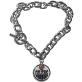 Edmonton Oilers Charm Chain Bracelet - Edmonton Oilers - Flyclothing LLC