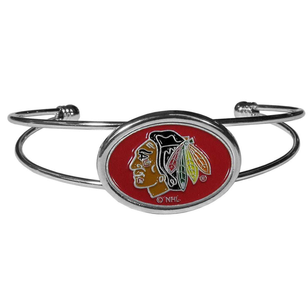 Chicago Blackhawks Cuff Bracelet - Chicago Blackhawks - Flyclothing LLC