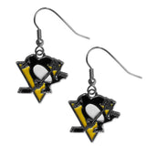 Pittsburgh Penguins Chrome Dangle Earrings - Pittsburgh Penguins - Flyclothing LLC