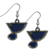St. Louis Blues Chrome Dangle Earrings - St. Louis Blues - Flyclothing LLC