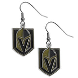 Las Vegas Golden Knights Chrome Dangle Earrings - Las Vegas Golden Knights - Flyclothing LLC