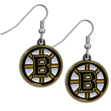 Boston Bruins Chrome Dangle Earrings - Boston Bruins - Flyclothing LLC