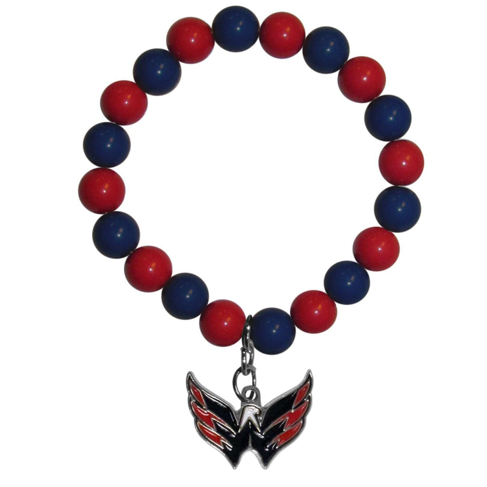 Washington Capitals Fan Bead Bracelet - Washington Capitals - Flyclothing LLC