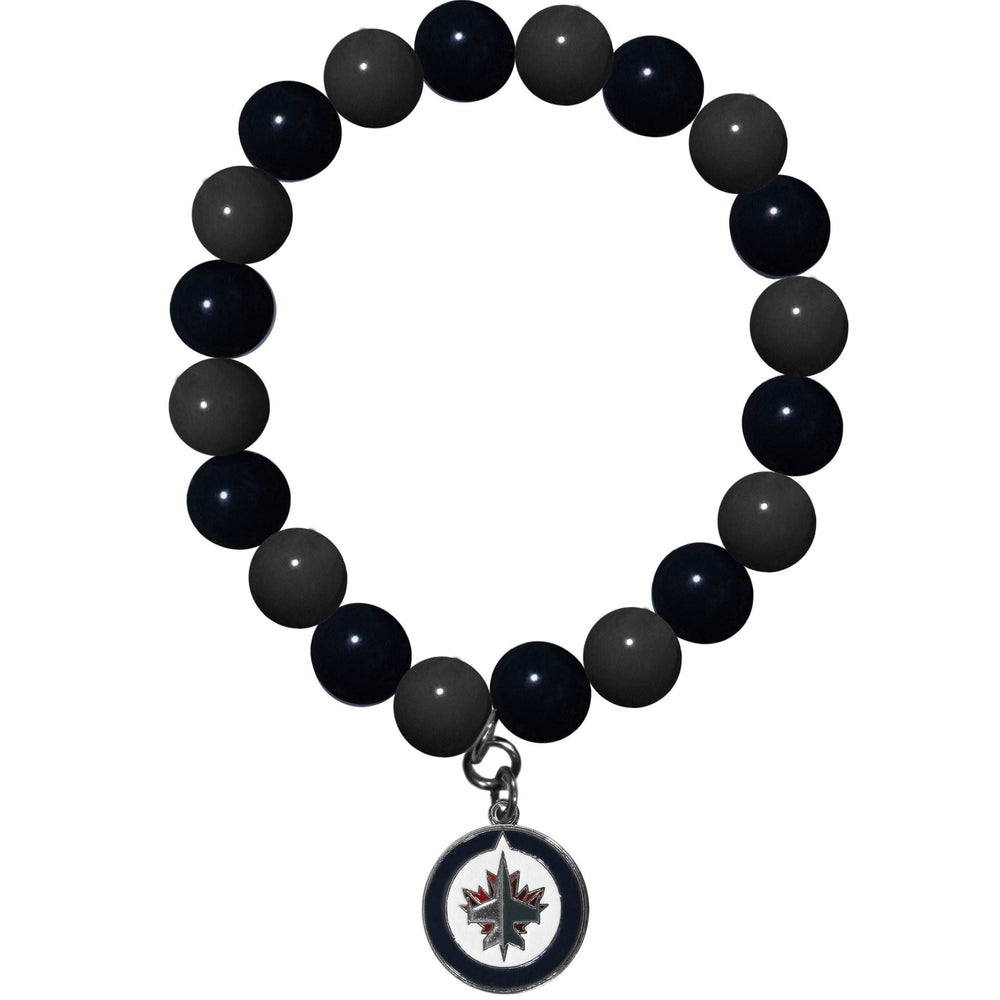 Winnipeg Jets Fan Bead Bracelet - Winnipeg Jets - Flyclothing LLC