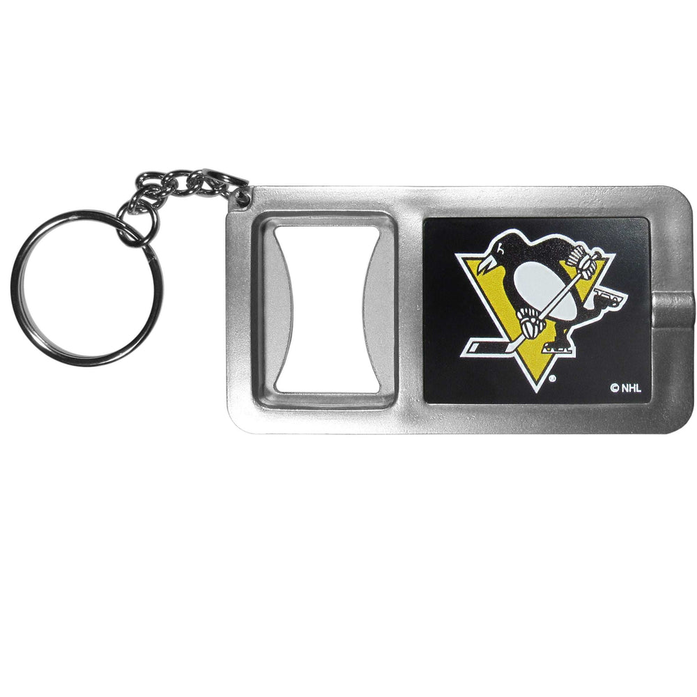 Pittsburgh Penguins Flashlight Key Chain with Bottle Opener - Pittsburgh Penguins - Flyclothing LLC