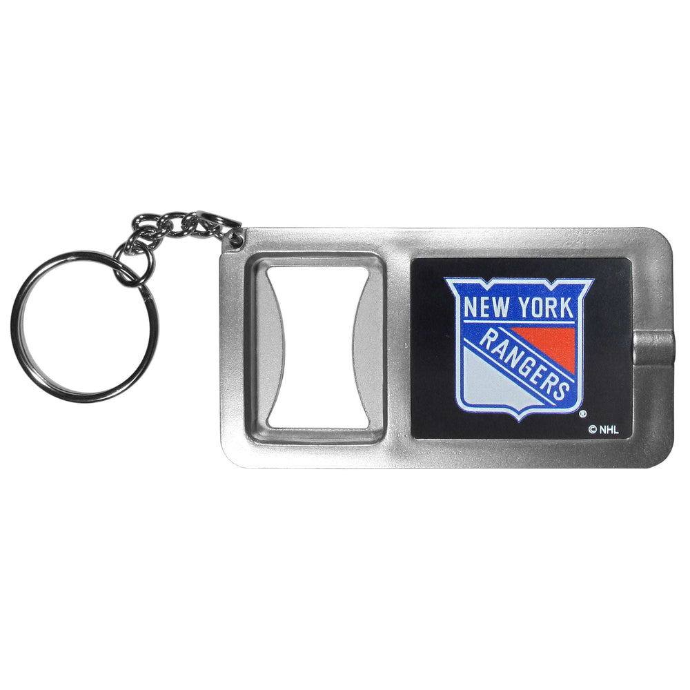 New York Rangers Flashlight Key Chain with Bottle Opener - New York Rangers - Flyclothing LLC