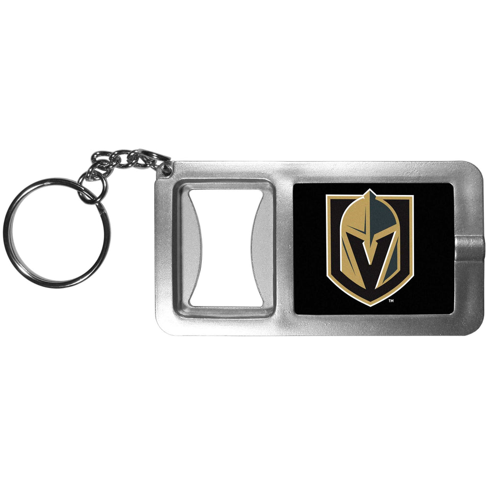 Las Vegas Golden Knights Flashlight Key Chain with Bottle Opener - Las Vegas Golden Knights - Flyclothing LLC