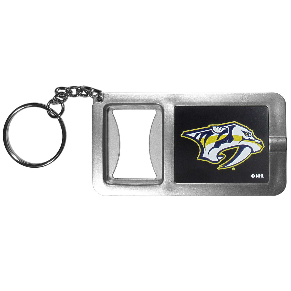 Nashville Predators Flashlight Key Chain with Bottle Opener - Nashville Predators - Flyclothing LLC