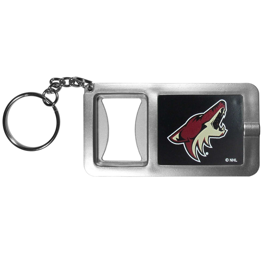 Arizona Coyotes Flashlight Key Chain with Bottle Opener - Arizona Coyotes - Flyclothing LLC