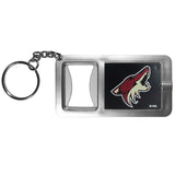 Arizona Coyotes Flashlight Key Chain with Bottle Opener - Arizona Coyotes - Flyclothing LLC