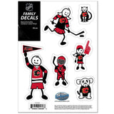 Calgary Flames Family Decal Set Small - Calgary Flames - Flyclothing LLC