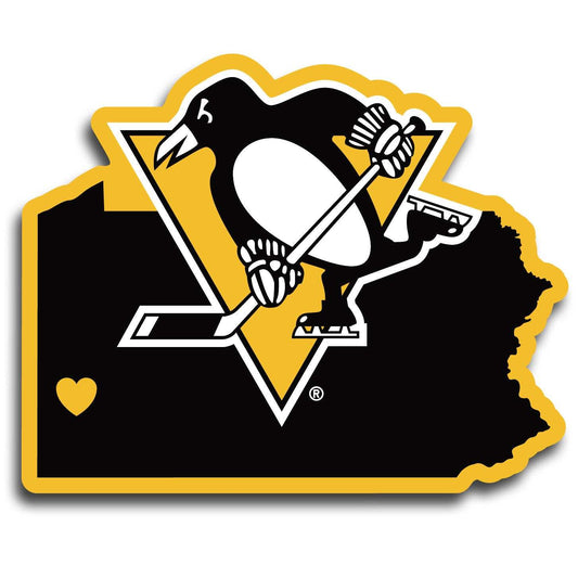 Pittsburgh Penguins Home State Decal - Pittsburgh Penguins - Flyclothing LLC