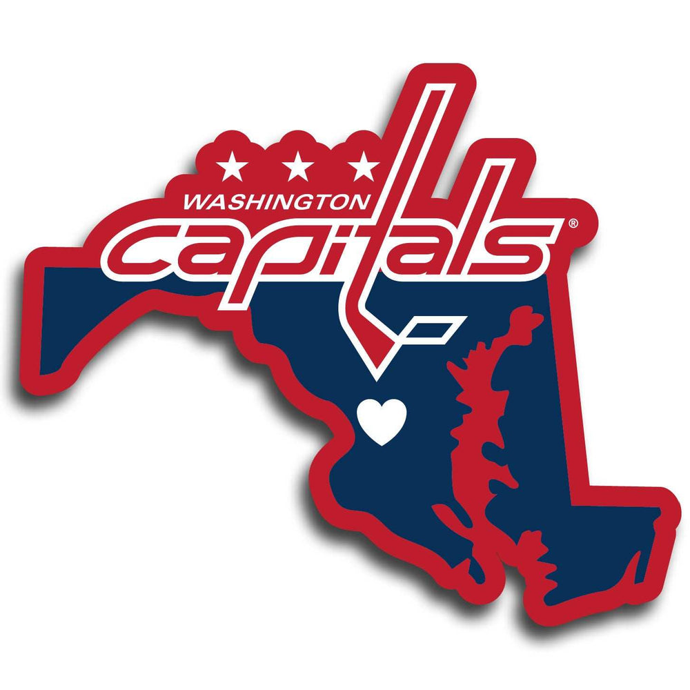 Washington Capitals Home State Decal - Washington Capitals - Flyclothing LLC