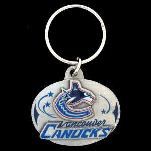 Vancouver Canucks Carved Metal Key Chain - Vancouver Canucks - Flyclothing LLC