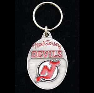 NHL Key Ring - Devils - New Jersey Devils - Flyclothing LLC