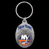 New York Islanders Carved Metal Key Chain - New York Islanders - Flyclothing LLC