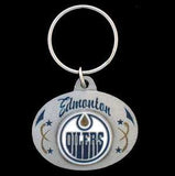 Edmonton Oilers Carved Metal Key Chain - Edmonton Oilers - Flyclothing LLC