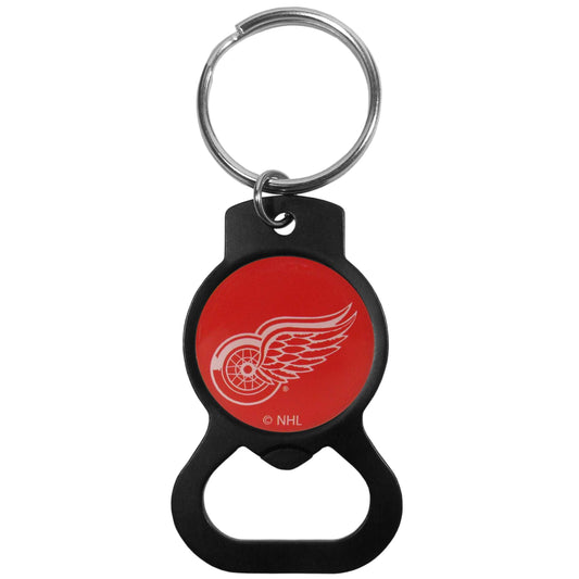 Detroit Red Wings® Bottle Opener Key Chain, Black - Detroit Red Wings - Flyclothing LLC