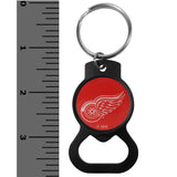 Detroit Red Wings® Bottle Opener Key Chain, Black - Detroit Red Wings - Flyclothing LLC