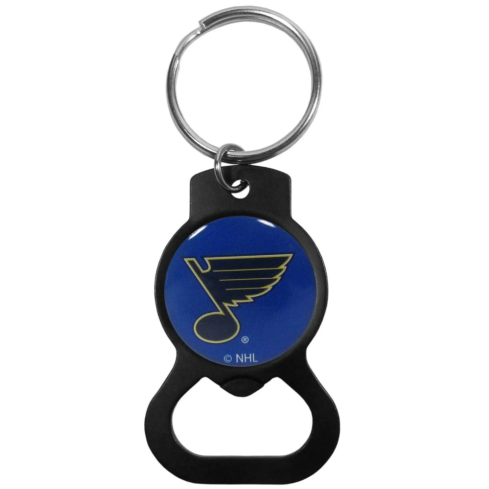 St. Louis Blues® Bottle Opener Key Chain, Black - St. Louis Blues - Flyclothing LLC