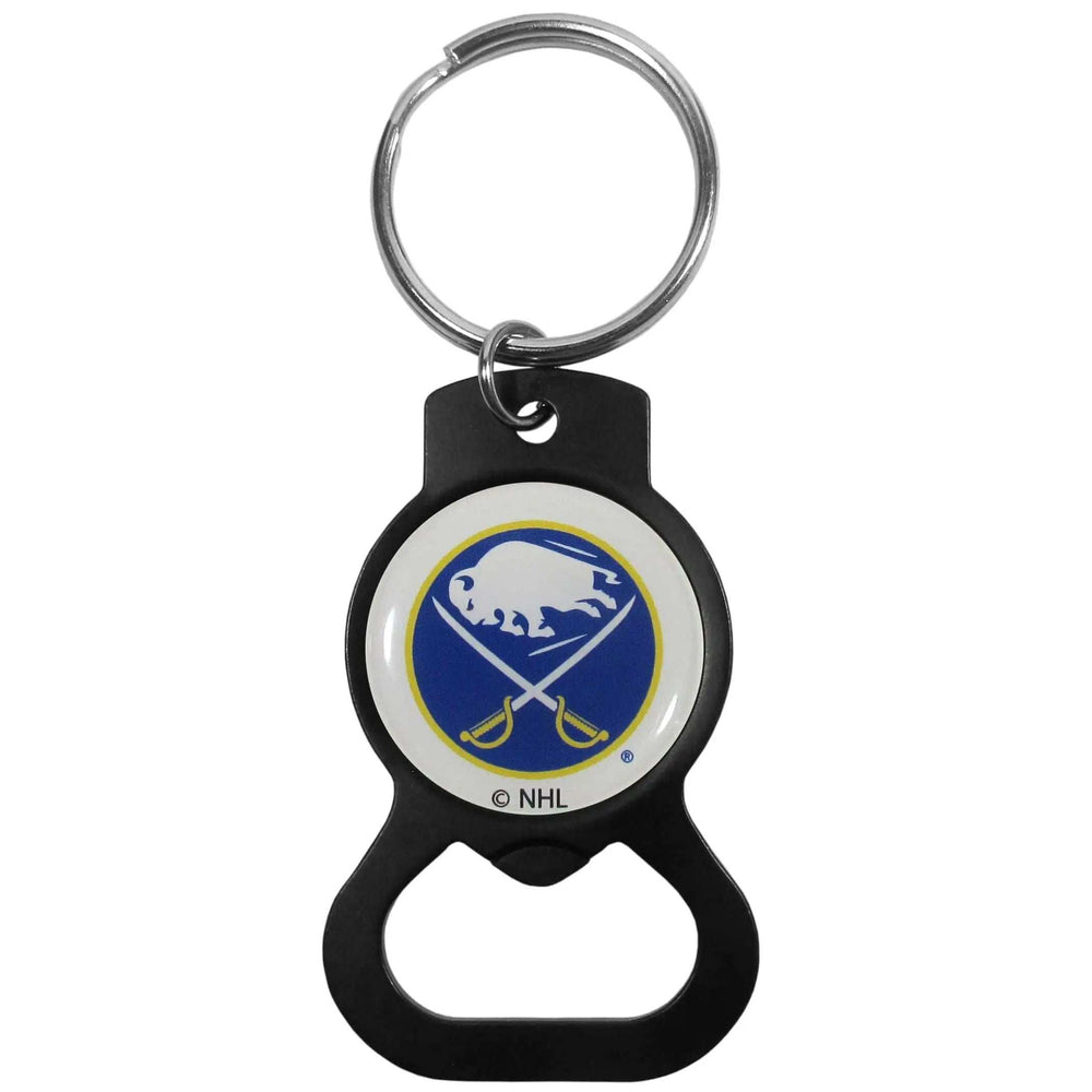 Buffalo Sabres® Bottle Opener Key Chain, Black - Buffalo Sabres - Flyclothing LLC