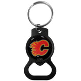 Calgary Flames® Bottle Opener Key Chain, Black - Calgary Flames - Flyclothing LLC