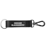 Chicago Blackhawks Black Strap Key Chain - Chicago Blackhawks - Flyclothing LLC
