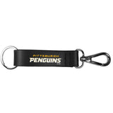 Pittsburgh Penguins Black Strap Key Chain - Pittsburgh Penguins - Flyclothing LLC