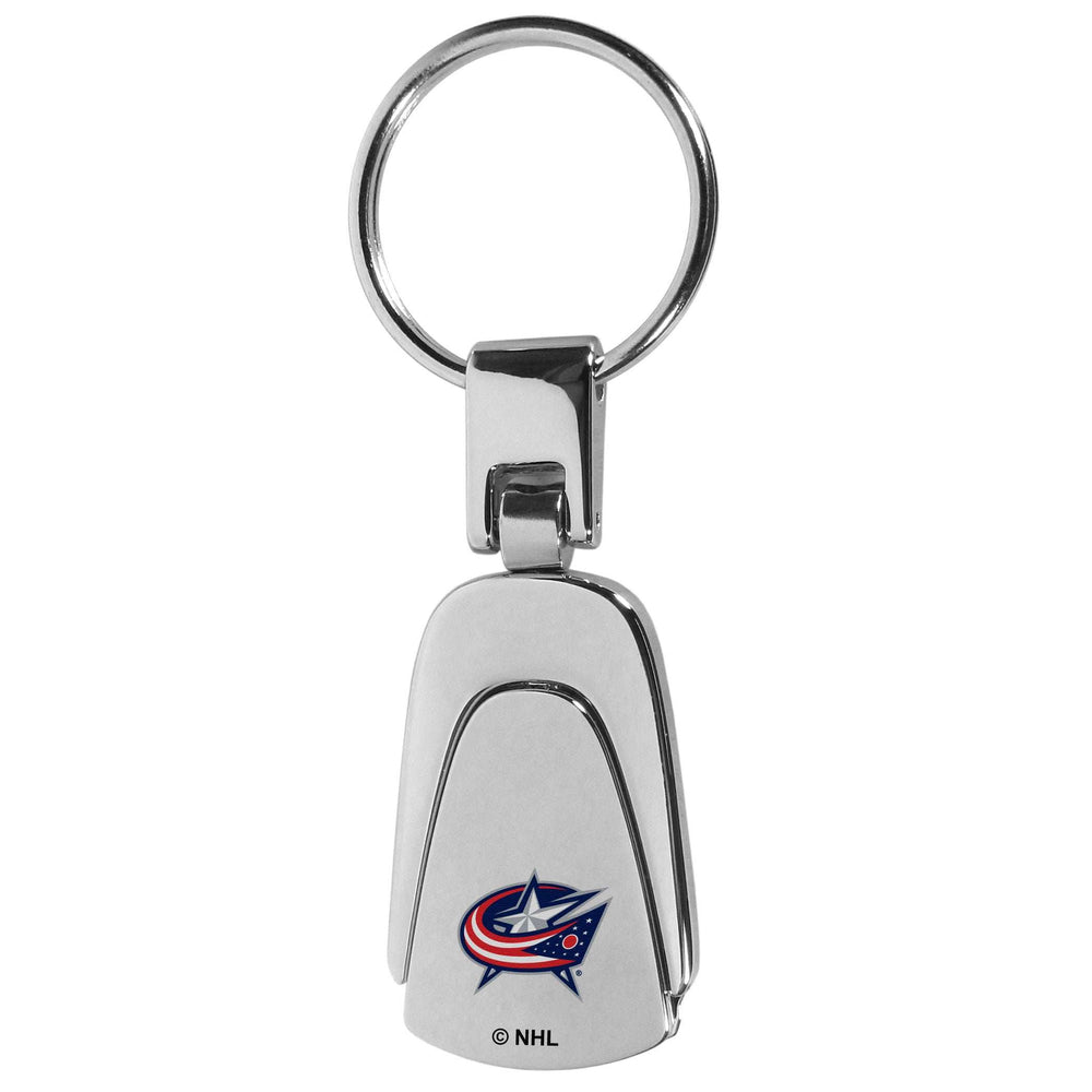 Columbus Blue Jackets Steel Teardop Key Chain - Columbus Blue Jackets - Flyclothing LLC