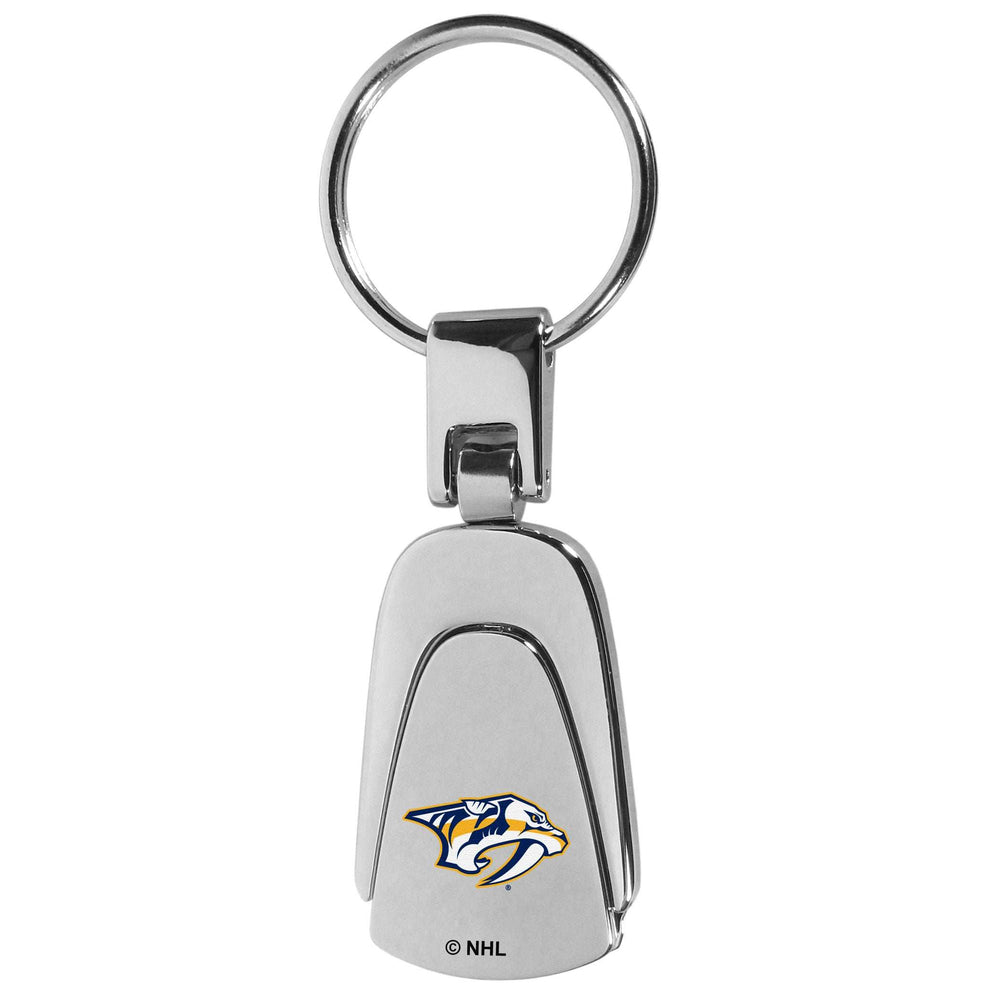 Nashville Predators Steel Teardop Key Chain - Nashville Predators - Flyclothing LLC