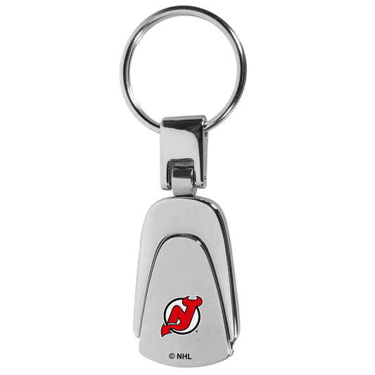 New Jersey Devils Steel Teardop Key Chain - New Jersey Devils - Flyclothing LLC
