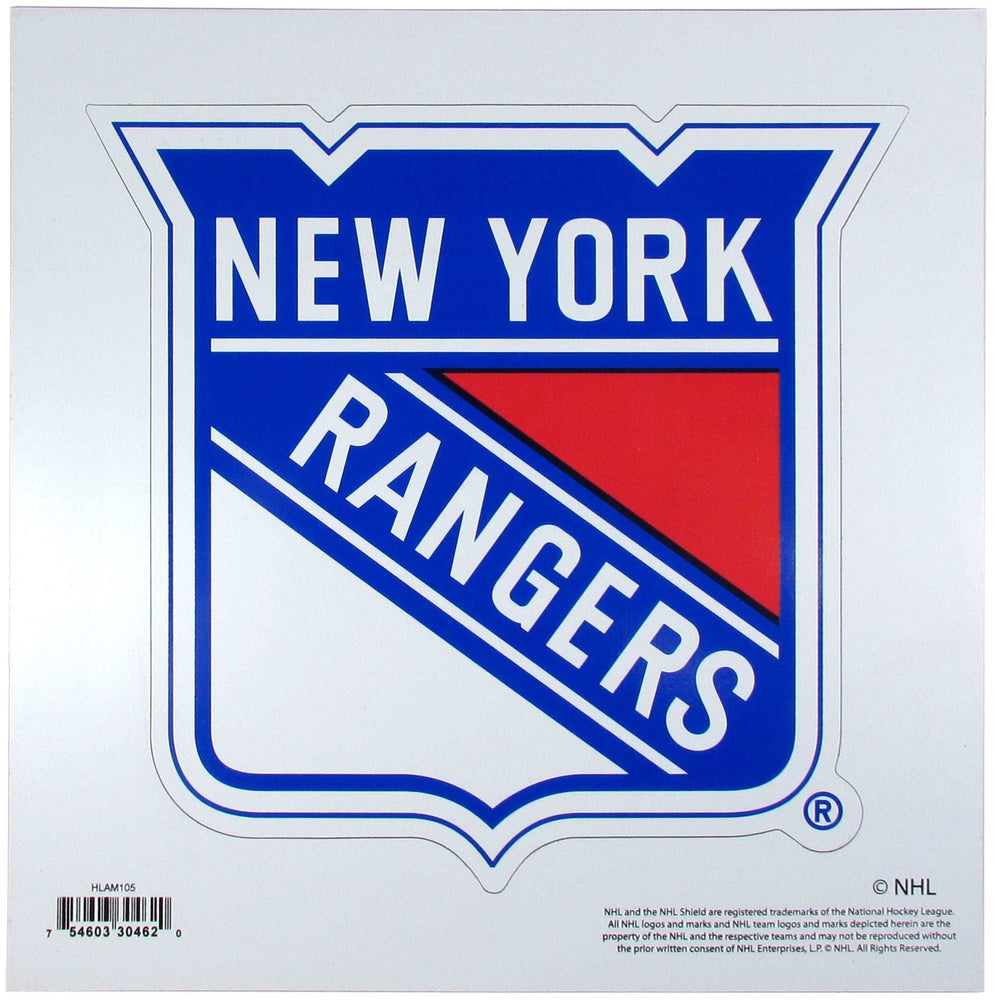 New York Rangers 8 inch Logo Magnets - New York Rangers - Flyclothing LLC