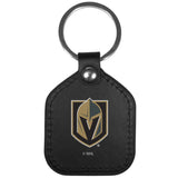 Vegas Golden Knights Leather Square Key Chains - Vegas Golden Knights - Flyclothing LLC