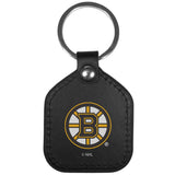 Boston Bruins Leather Square Key Chains - Boston Bruins - Flyclothing LLC