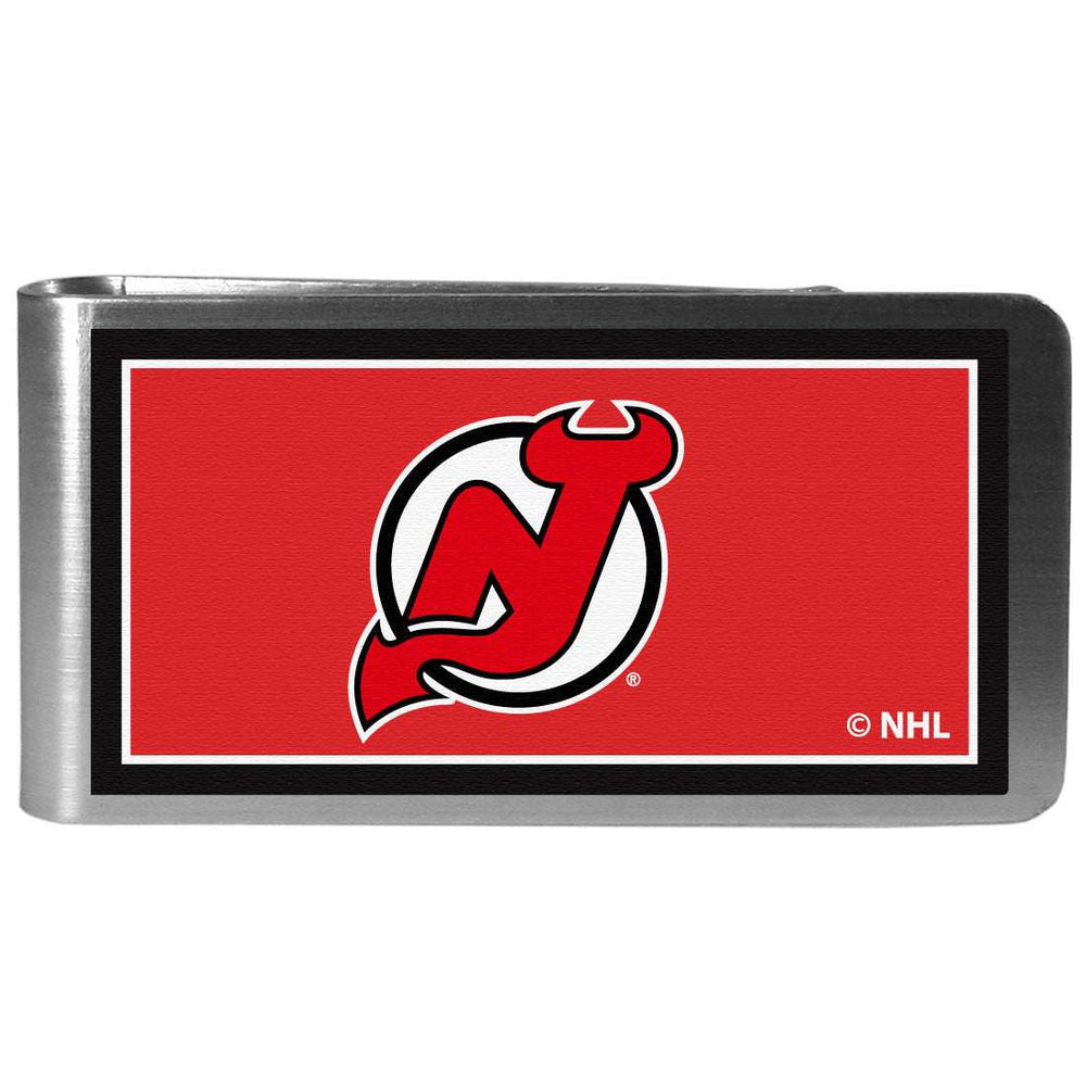 New Jersey Devils Logo Money Clips - New Jersey Devils - Flyclothing LLC
