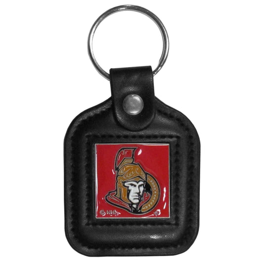 Ottawa Senators Square Leatherette Key Chain - Ottawa Senators - Flyclothing LLC