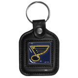 St. Louis Blues Square Leatherette Key Chain - St. Louis Blues - Flyclothing LLC