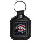 Montreal Canadiens Square Leatherette Key Chain - Montreal Canadiens - Flyclothing LLC