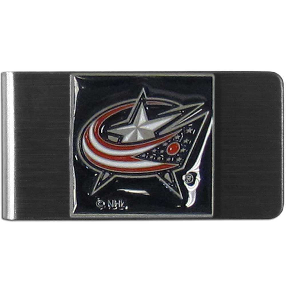 Columbus Blue Jackets Steel Money Clip - Columbus Blue Jackets - Flyclothing LLC