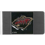 Minnesota Wild Steel Money Clip - Minnesota Wild - Flyclothing LLC