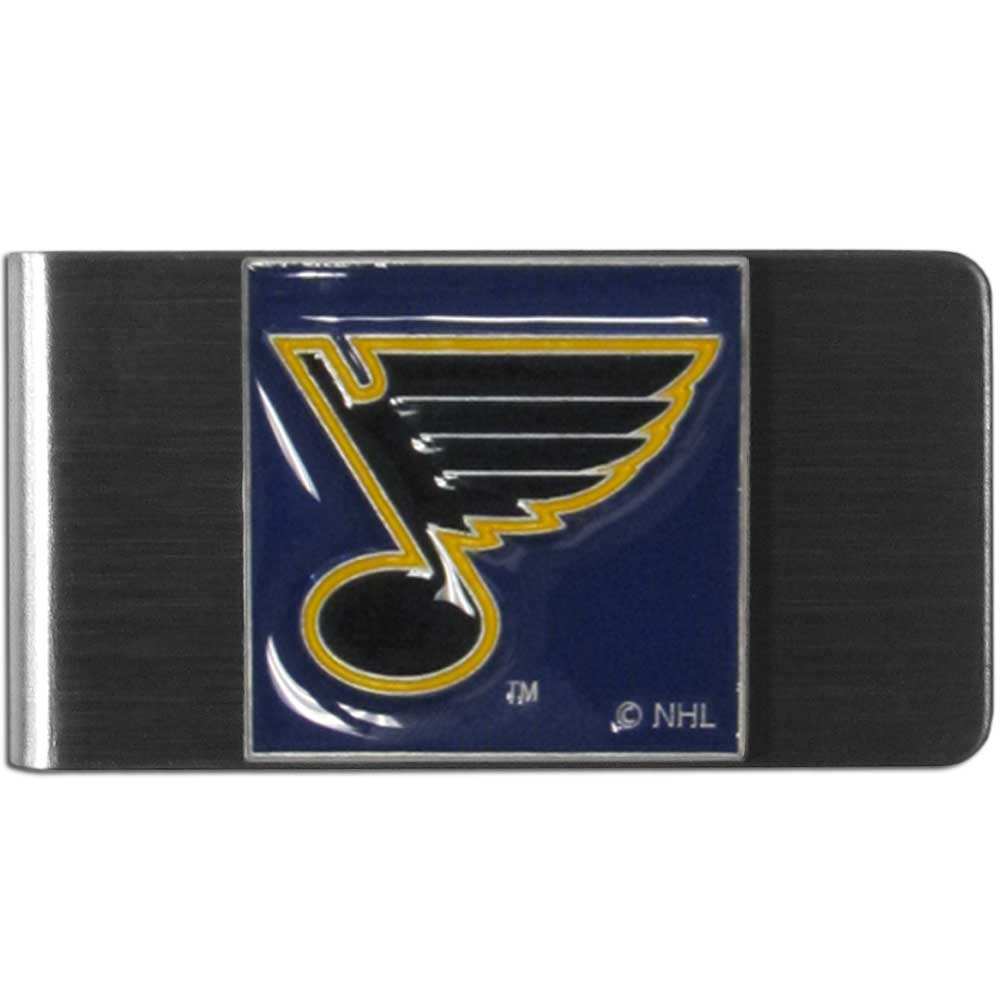 St. Louis Blues Steel Money Clip - St. Louis Blues - Flyclothing LLC