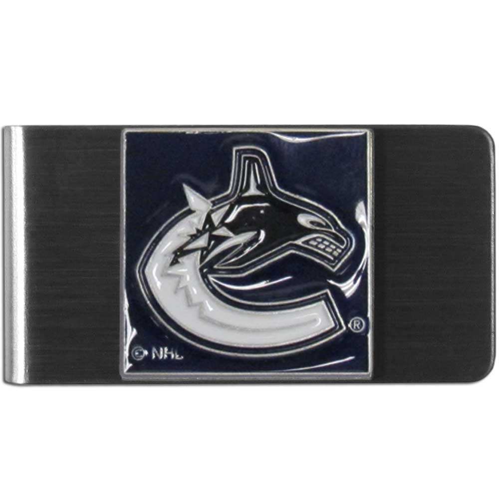 Vancouver Canucks Steel Money Clip - Vancouver Canucks - Flyclothing LLC