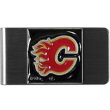 Calgary Flames Steel Money Clip - Calgary Flames - Flyclothing LLC