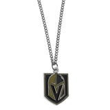 Las Vegas Golden Knights Chain Necklace with Small Charm - Las Vegas Golden Knights - Flyclothing LLC