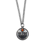 Edmonton Oilers Chain Necklace with Small Charm - Edmonton Oilers - Flyclothing LLC